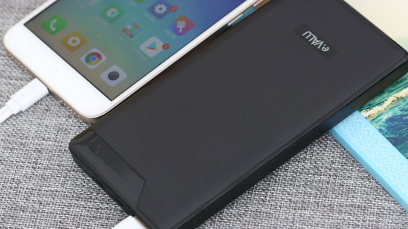 Pin sạc dự phòng Polymer 10.000 mAh eValu PA Croco Đen